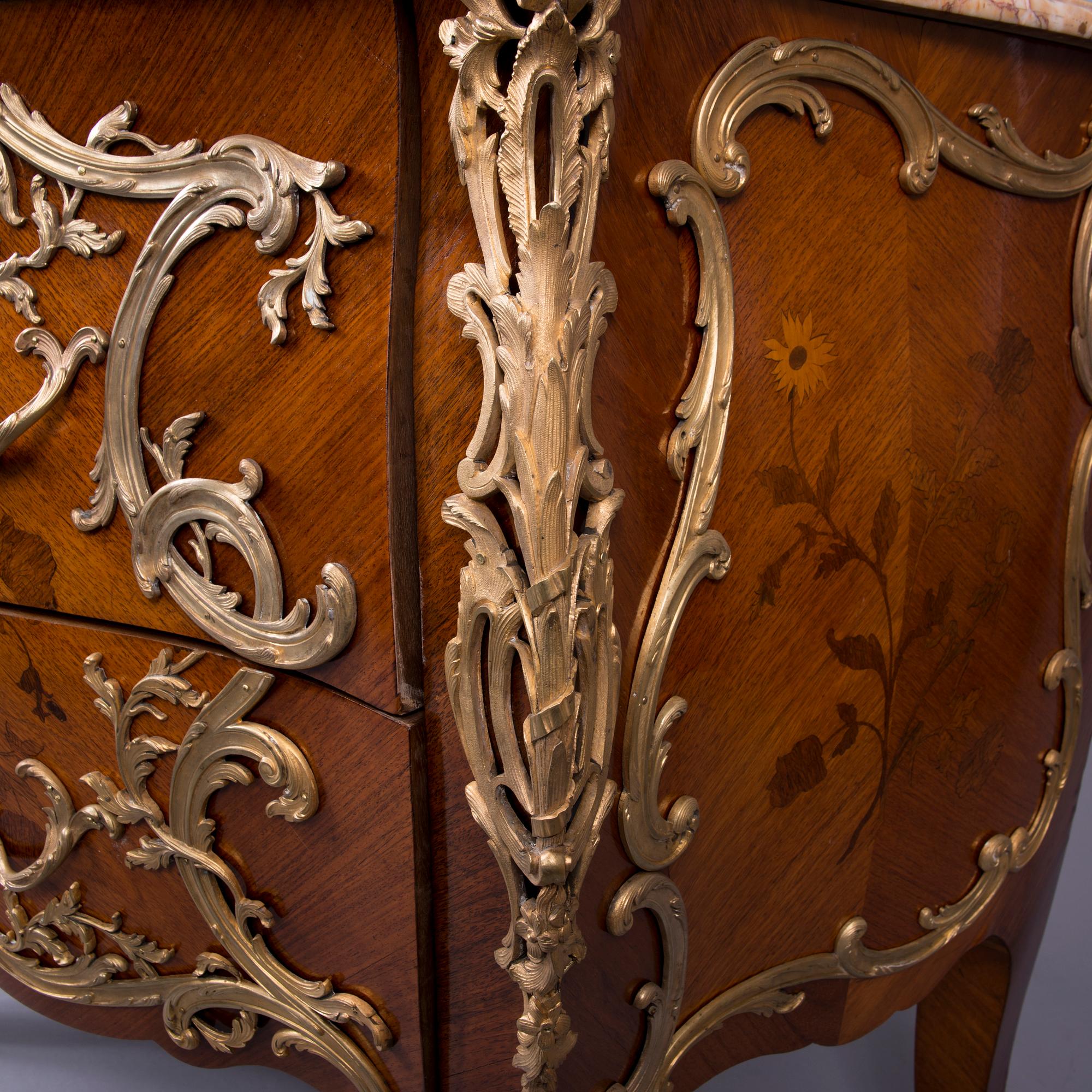 BYRÅ, Louis-XV-stil, Frankrike 1800-talets slut.