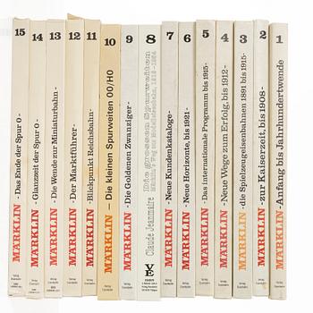 Märklin, Böcker och kataloger, 26 volymer.
