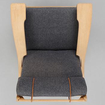 HANS J WEGNER, fåtölj, "GE375", Getama, Danmark, 1970-tal.