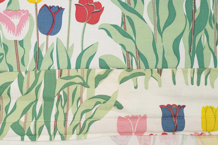 Josef Frank, two pairs of curtains and a pulldown curtain, Firma Svenskt Tenn, Sweden.