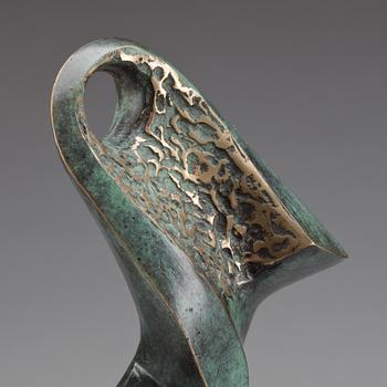 STAN WYS, skulptur, brons, signerad 3/8 och daterad 2007.
