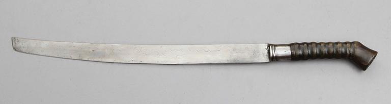 KNIV, orientalisk, 1800-/1900-tal.