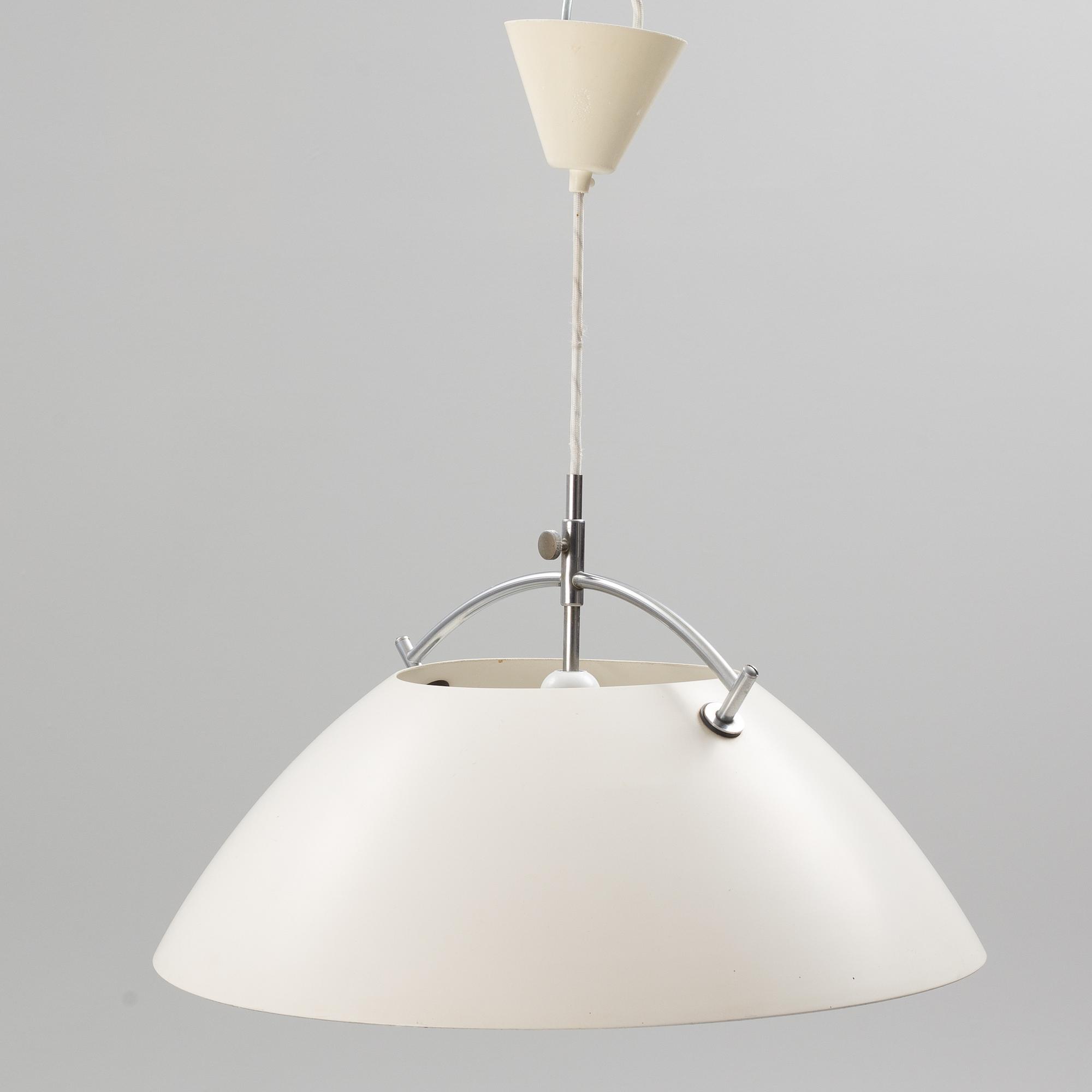 Hans J. Wegner, ceiling lamp/pendant, Model "16593", Louis Poulsen. Provenence Sven Lundh.