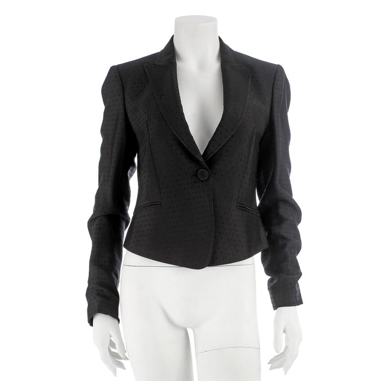 STELLA MCCARTNEY, a black suit jacket.Size 42.