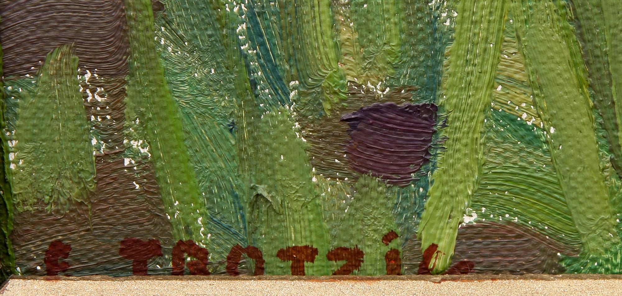 ELLEN TROTZIG, olja på duk, sign.