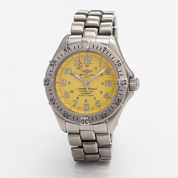 Breitling, Superocean, professional, 1524m, armbandsur, 41 mm.