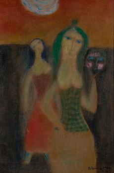 NIKOLAI LEHTO, oil on canvas laid on cardboard, signed and dated -71.