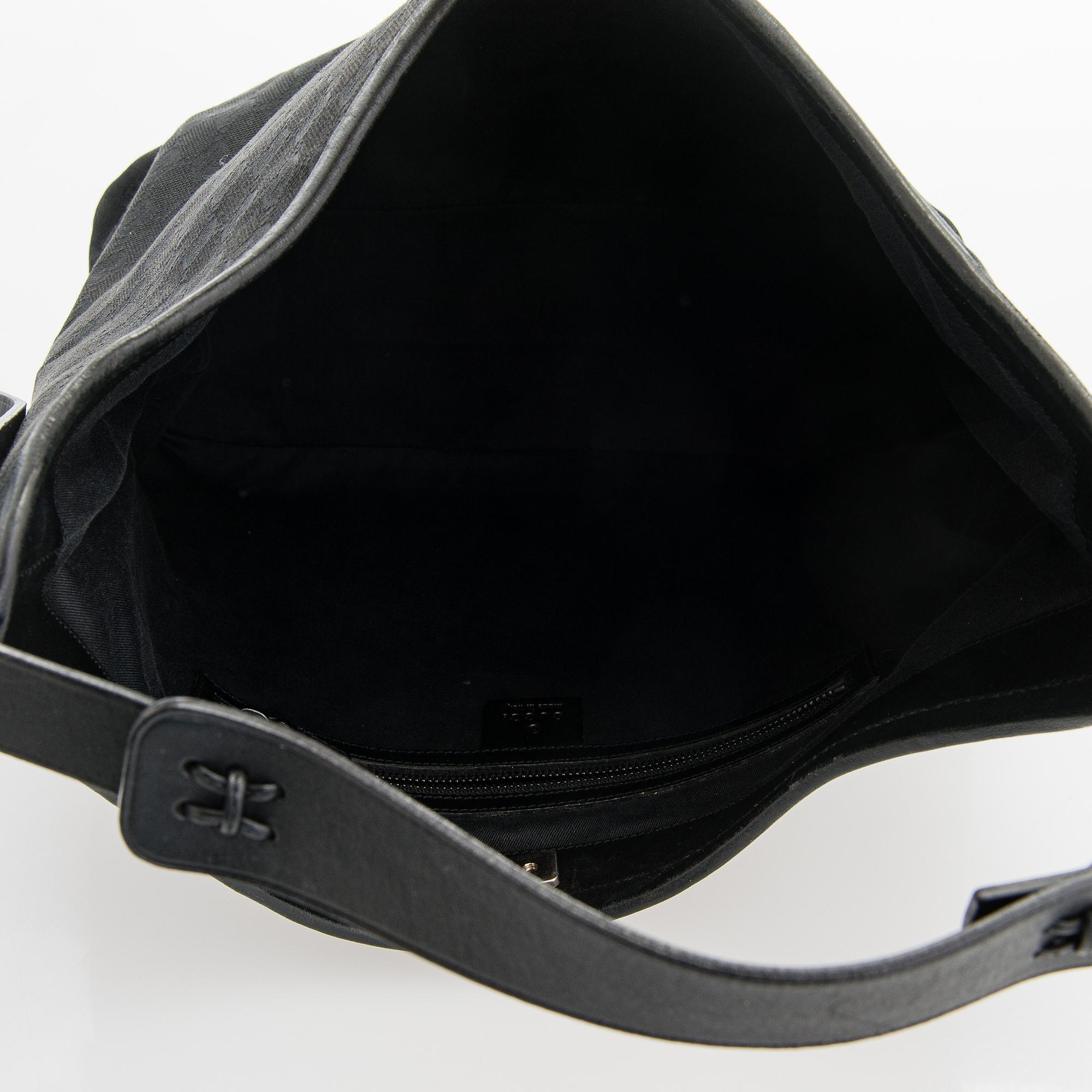 Gucci, 'GG Monogram Canvas Hobo' Bag.