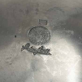 Sebastian Schildt, Two pewter and brass bowls, Svenskt Tenn, Stockholm 2015-2016.