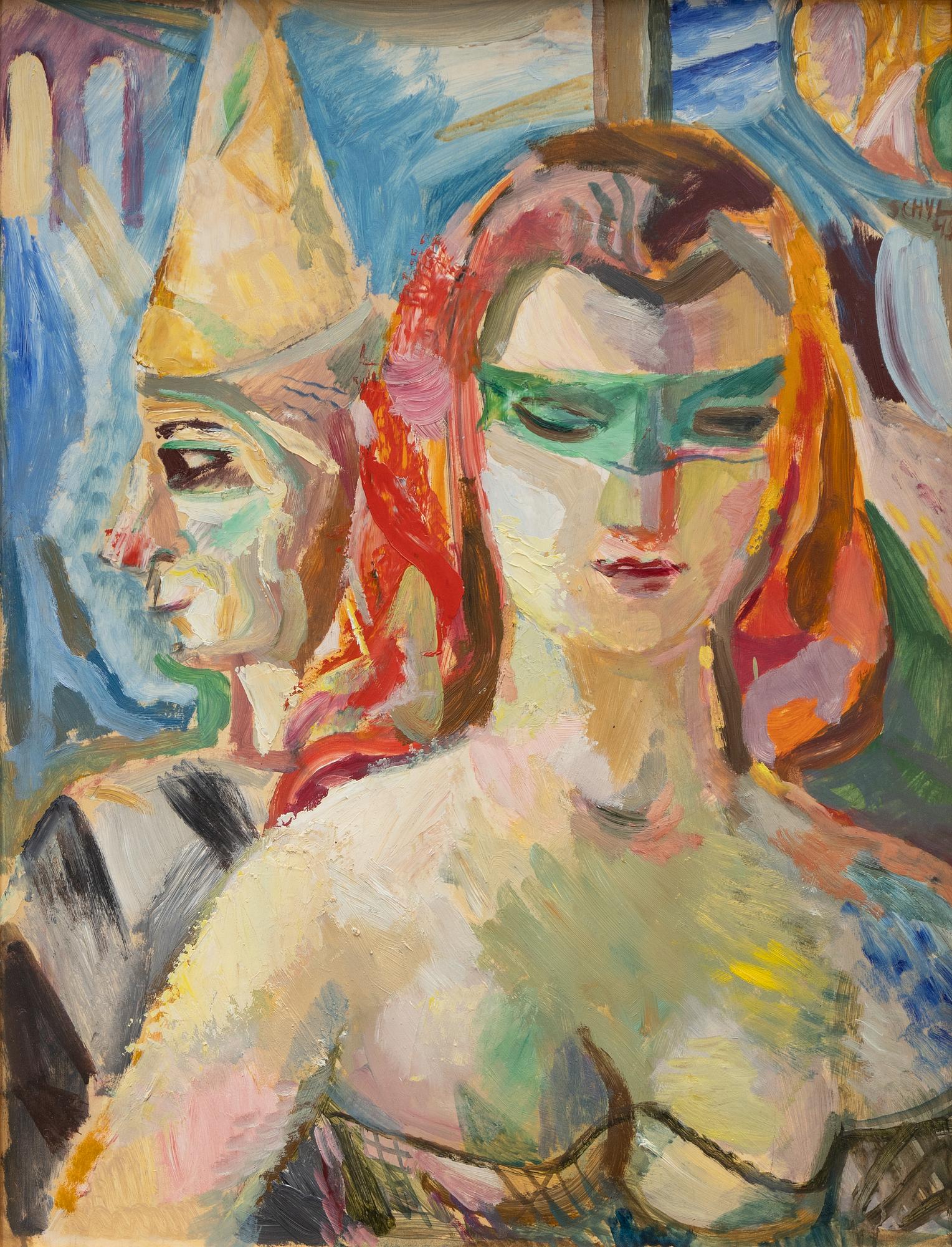 Jules Schyl, "På maskerad".