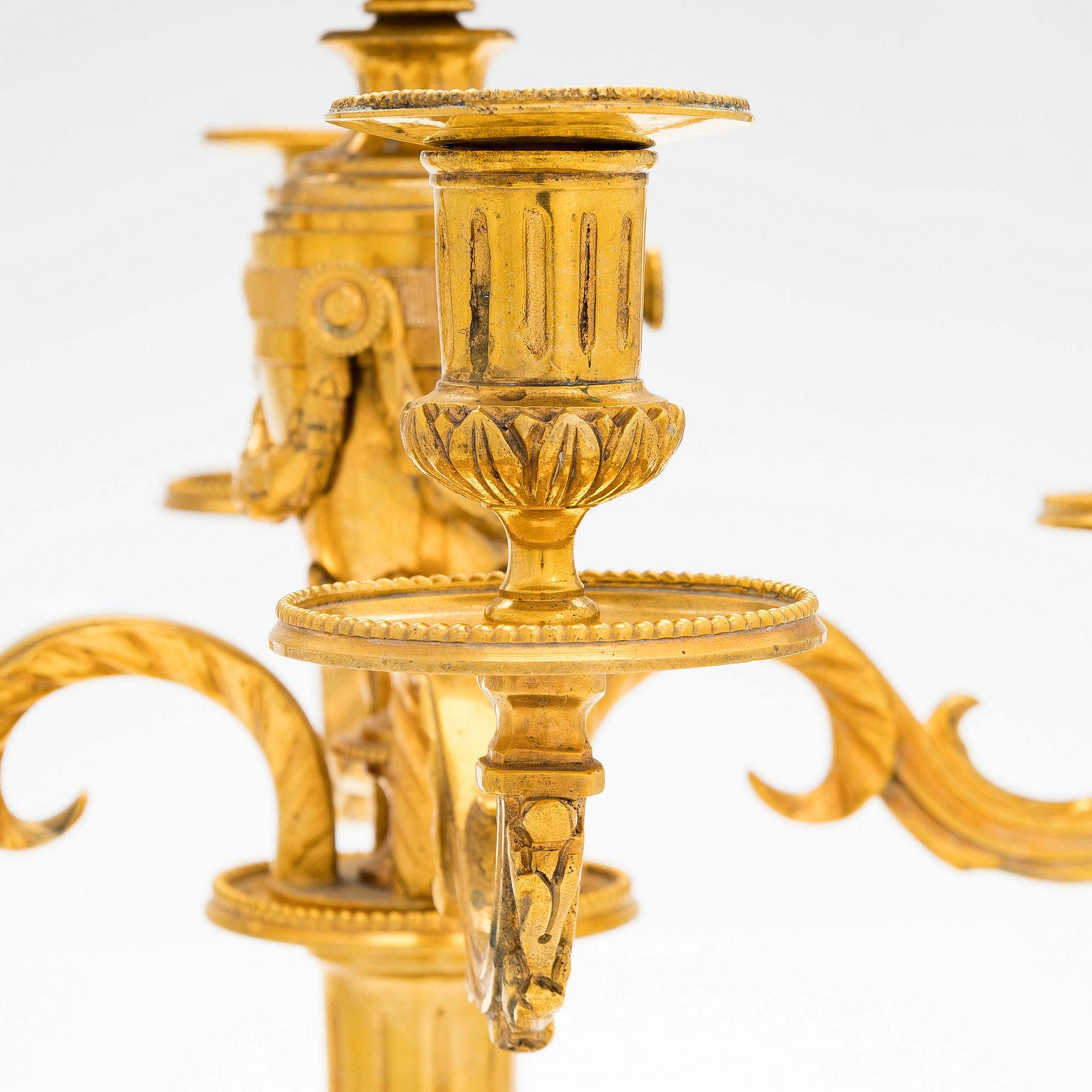 Kandelaber, möjligen Frankrike, 1800-talets senare hälft.