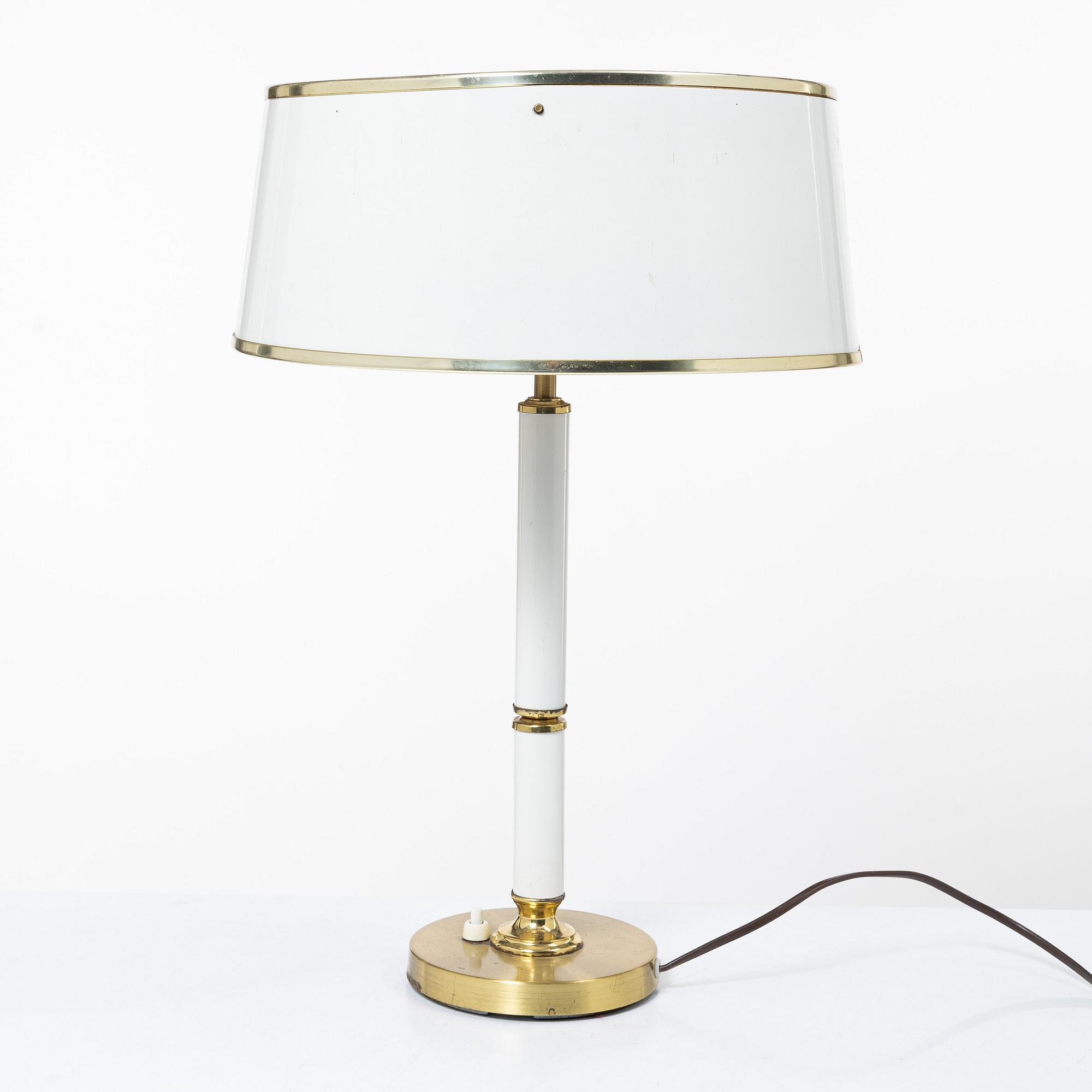 Bordslampa modell 8423, Boréns, 1900-talets slut.