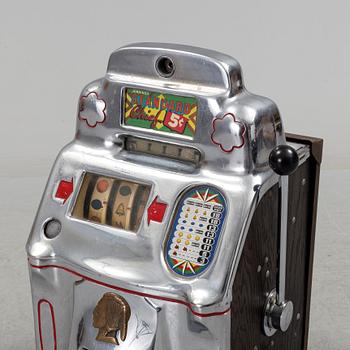 A Jennings Standard Chief Slot Machine, first half of the 20th century.