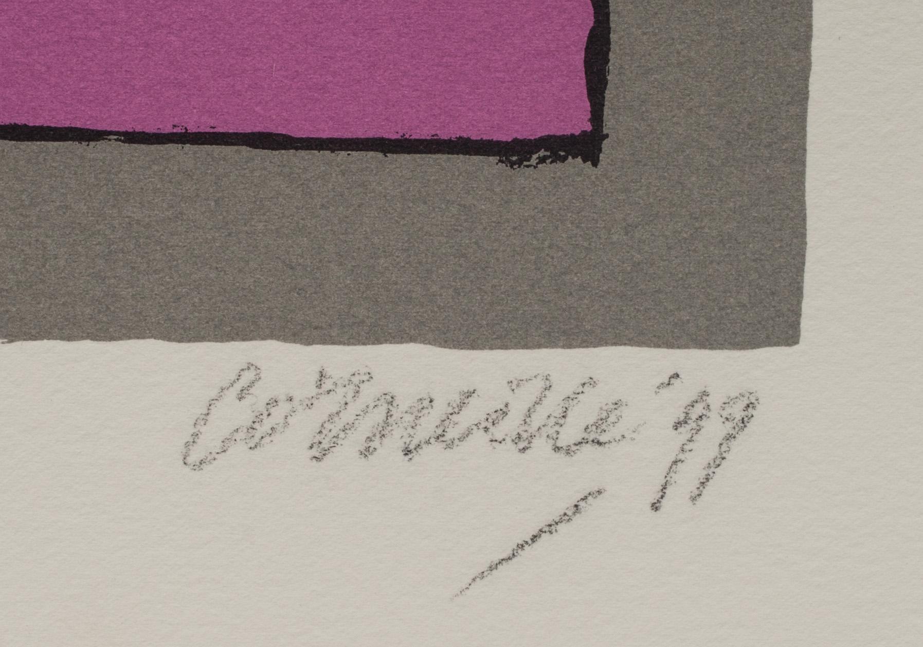 BEVERLOO CORNEILLE, färgserigrafi, signerad, numrerad 31/150 och daterad- 99.