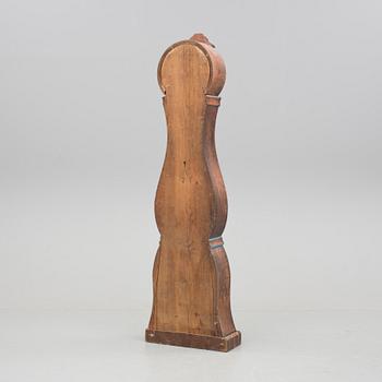 GOLVUR, 2 lod samt pendel medföljer, Allmoge, bär datering 1839. 1800-talets första hälft.