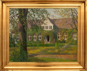 Unknown artist 20th century, The Old Rectory.