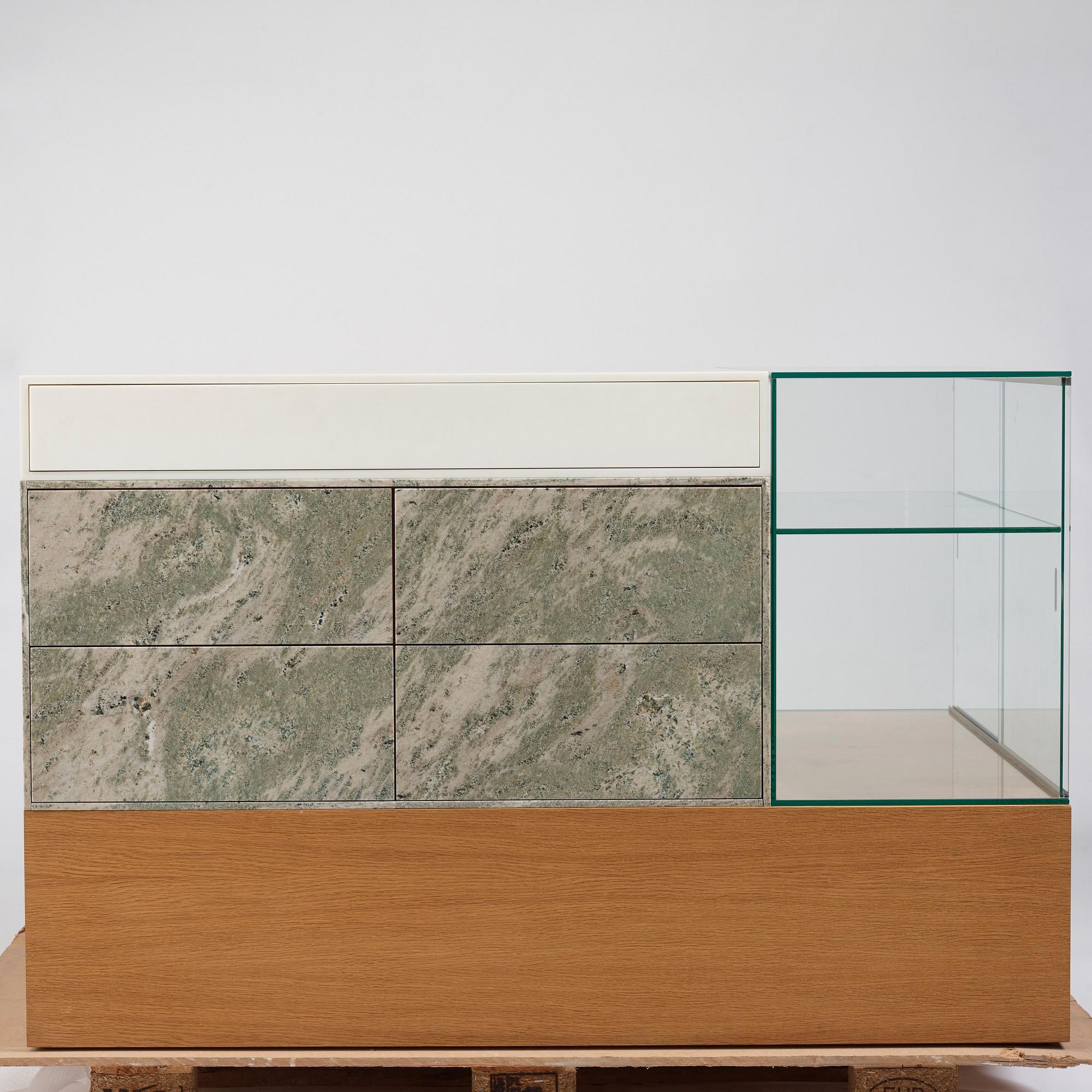 Mats Theselius, & Andreas Roth, unique, "The Object unit - A Poetry in Steel, Glass, Stone, Wood and Plastic" Minus 10, Sweden 2010.