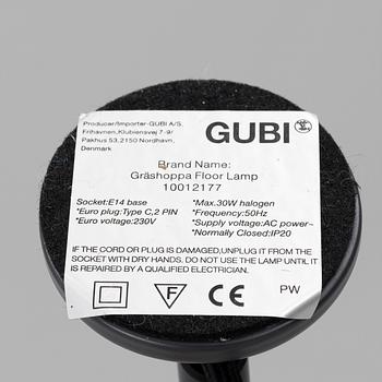 Greta Magnusson Grossman, Floor lamp, 'Grasshopper', GUBI, Denmark.