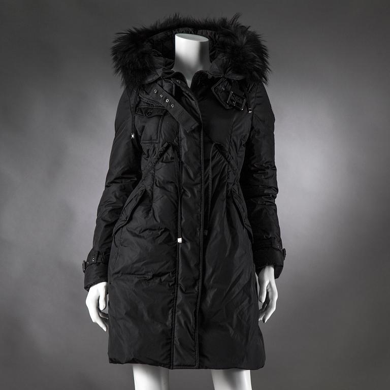 A Moncler down coat, size 2.