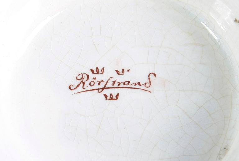YTTERFODER, flintgods, Rörstrand, nyrenässans, sent 1800-tal.