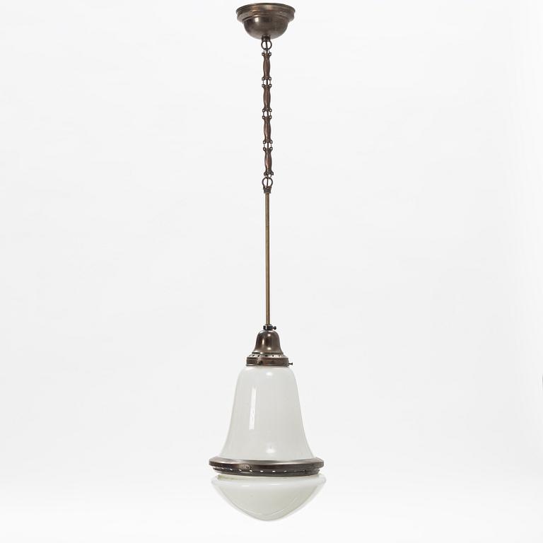 Peter Behrens, a 'Luzette' ceiling light, for AEG (Allgemeine Electricitäts-Gesellschaft), Germany.