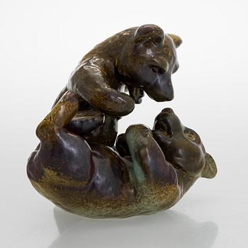 Karl Grössl, figuriini, kivitavaraa, Rörstrand.