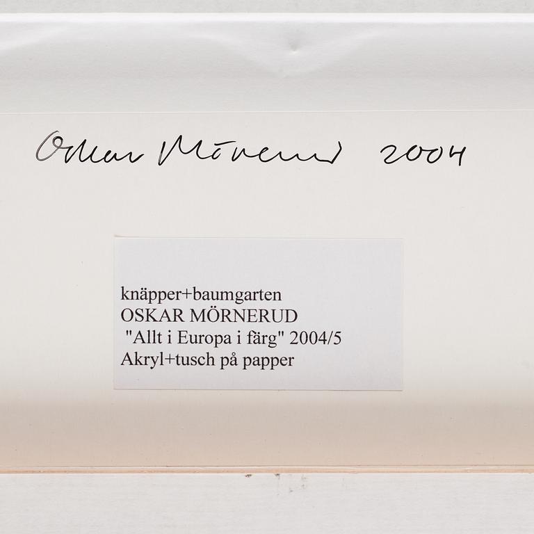 Oskar Mörnerud, "Allt i Europa i färg".