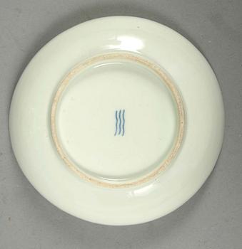 KAFFESERVIS,13 delar, porslin, Royal Copenhagen, 1800-tal.
