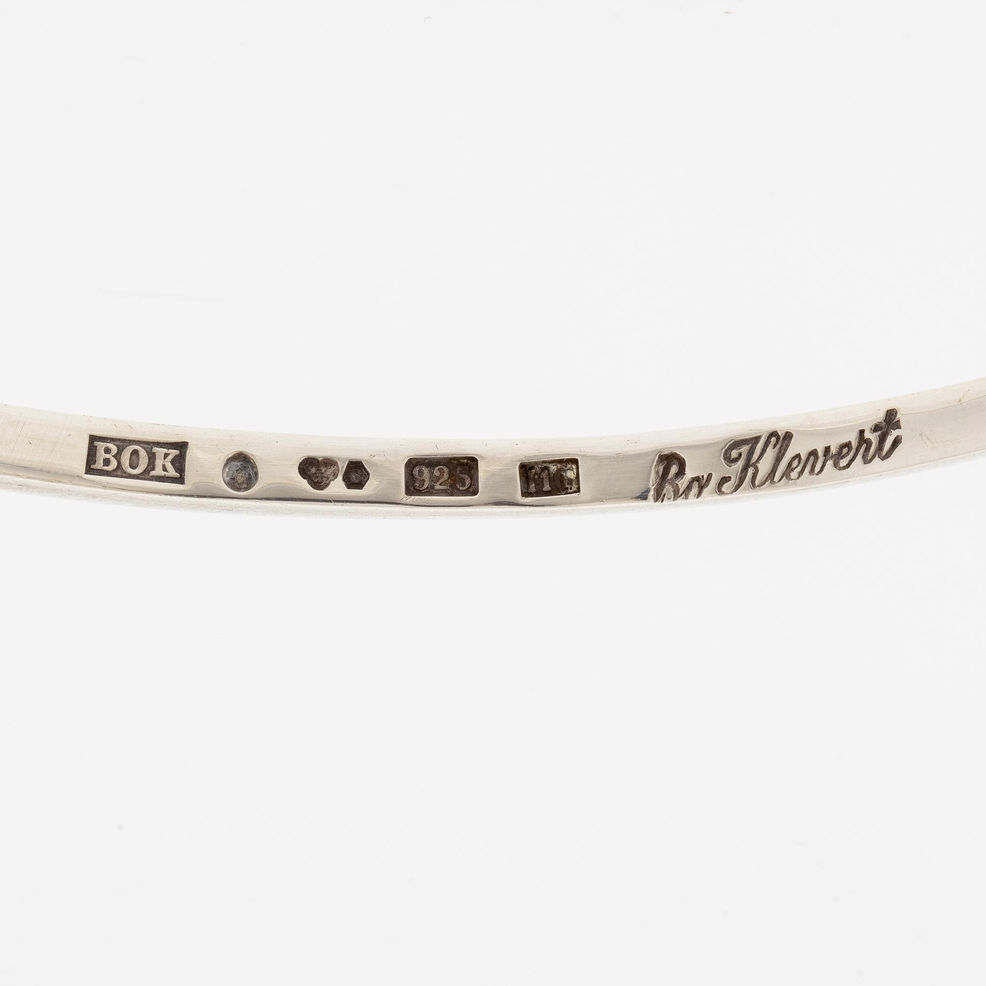 Bo Klevert, necklace, sterling silver.