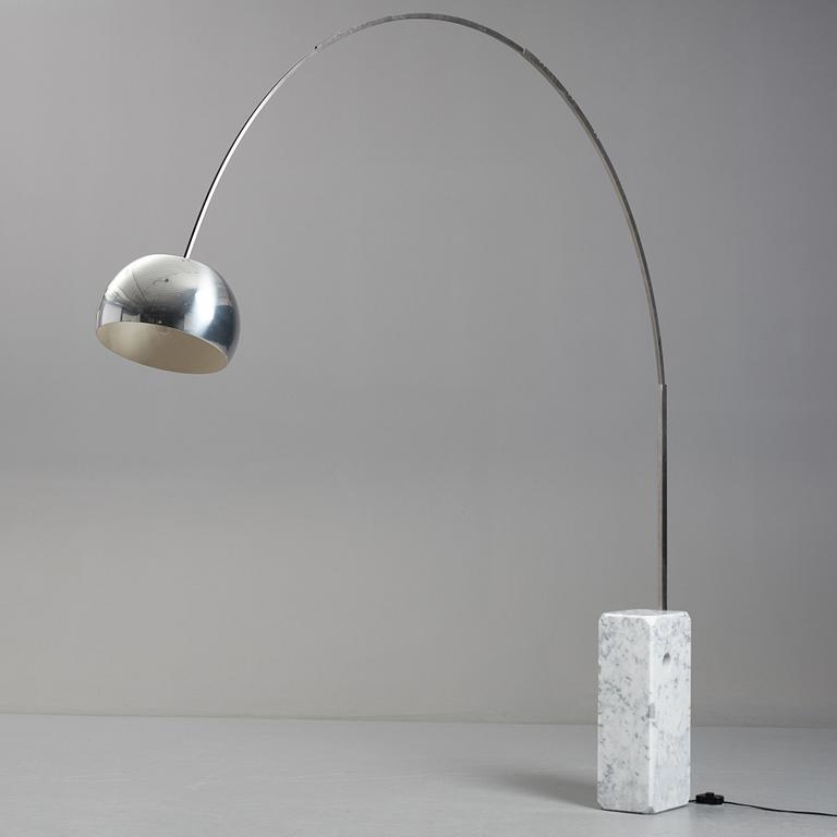 ACHILLE & PIER GIACOMO CASTIGLIONI, an "Arco", floor lamp, Flos, Italy.