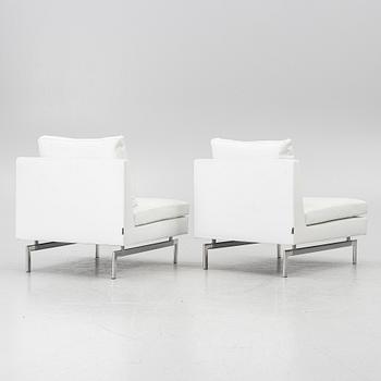 Armchairs, a pair, Ligne Roset, France.