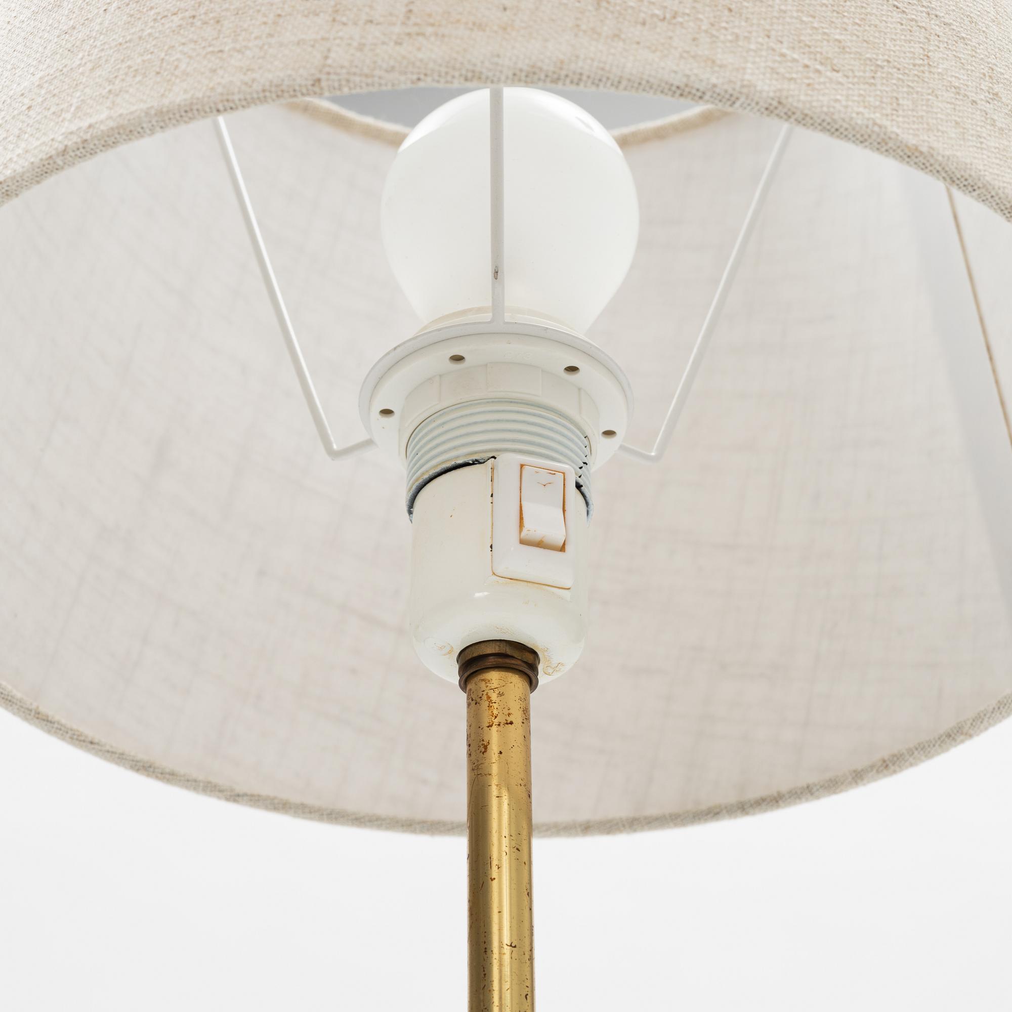 Golvlampa, Möller armatur Eskiltuna, 1900-talets andra hälft.