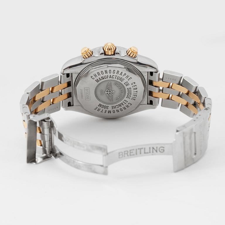 ARMBANDSUR, herr, Breitling - Chronomat Evolution. Automat. stål/guld. 44mm.  2008.
