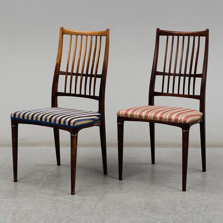 SVANTE SKOGH, matsalsgrupp, 9 delar, "Cortina", Seffle Möbelfabrik, 1960-tal.