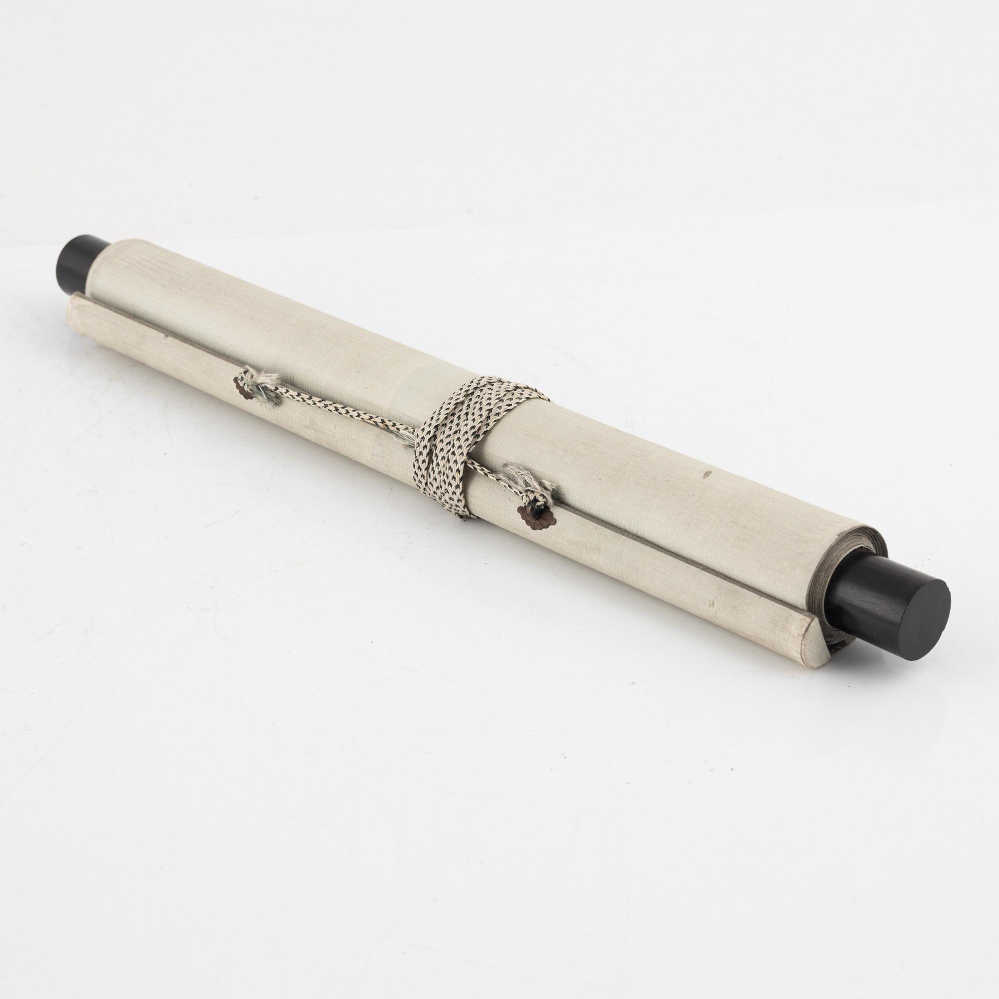 Scroll, Japan, omkring 1900.