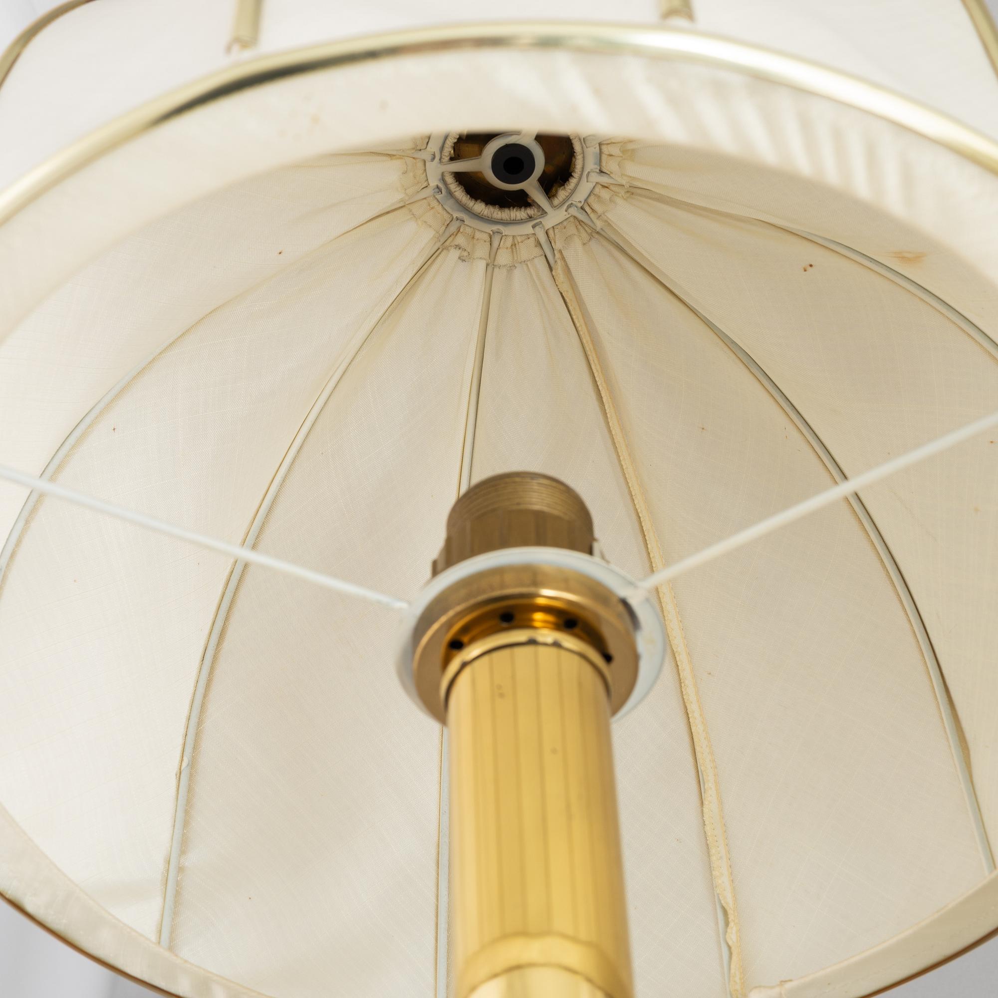 Table lamps a pair, attributed to Zuccoli, period.
