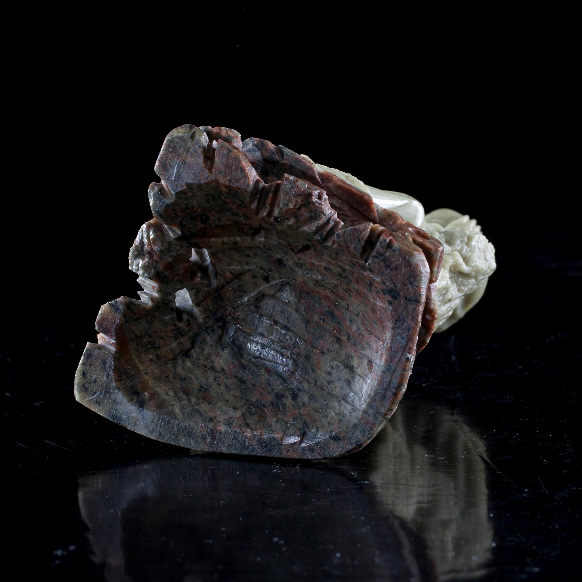 SKULPTUR, soapstone, Kina 1900-tal.
