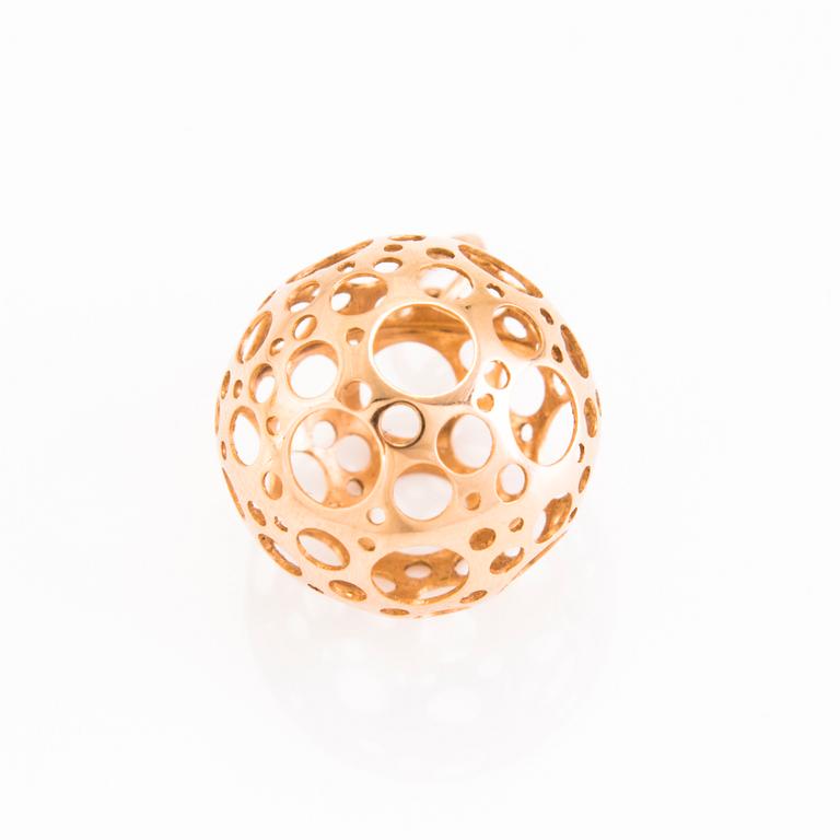 LIISA VITALI, HÄNGE, 14K guld, Kultakeskus Oy, Helsingfors 1970.