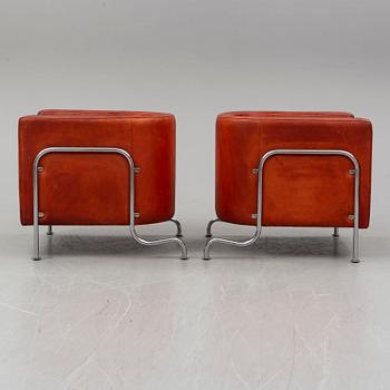 A pair of chairs, "GA-2", Erik Gunnar Asplund, Källemo, from the latter half of the 20th century.