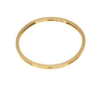 817. A Rey Urban gold bangle, Stockholm 1998.