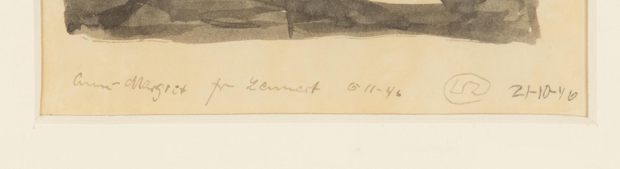 Lennart Rodhe. Untitled.