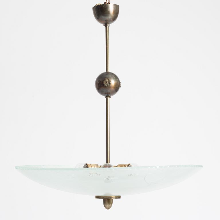 Taklampa,. 1930-40-tal.