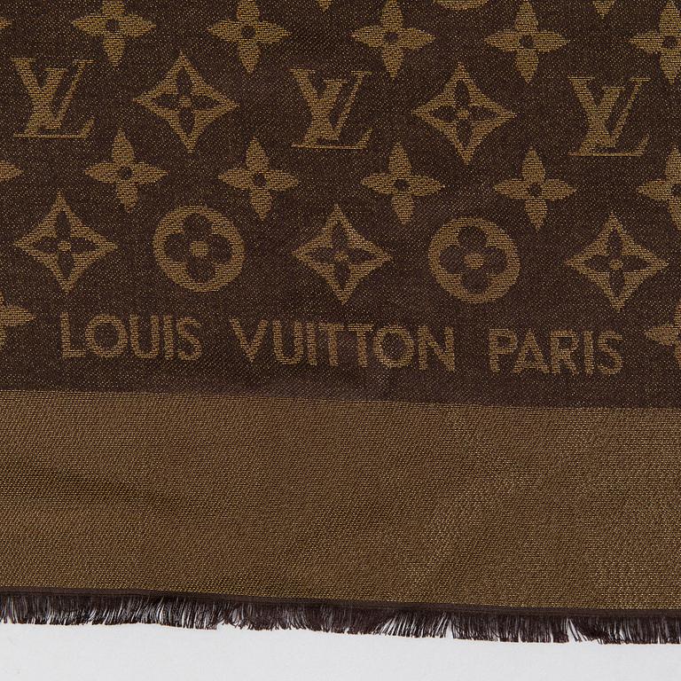 Louis Vuitton, huivi, "Monogram Shine Shawl".