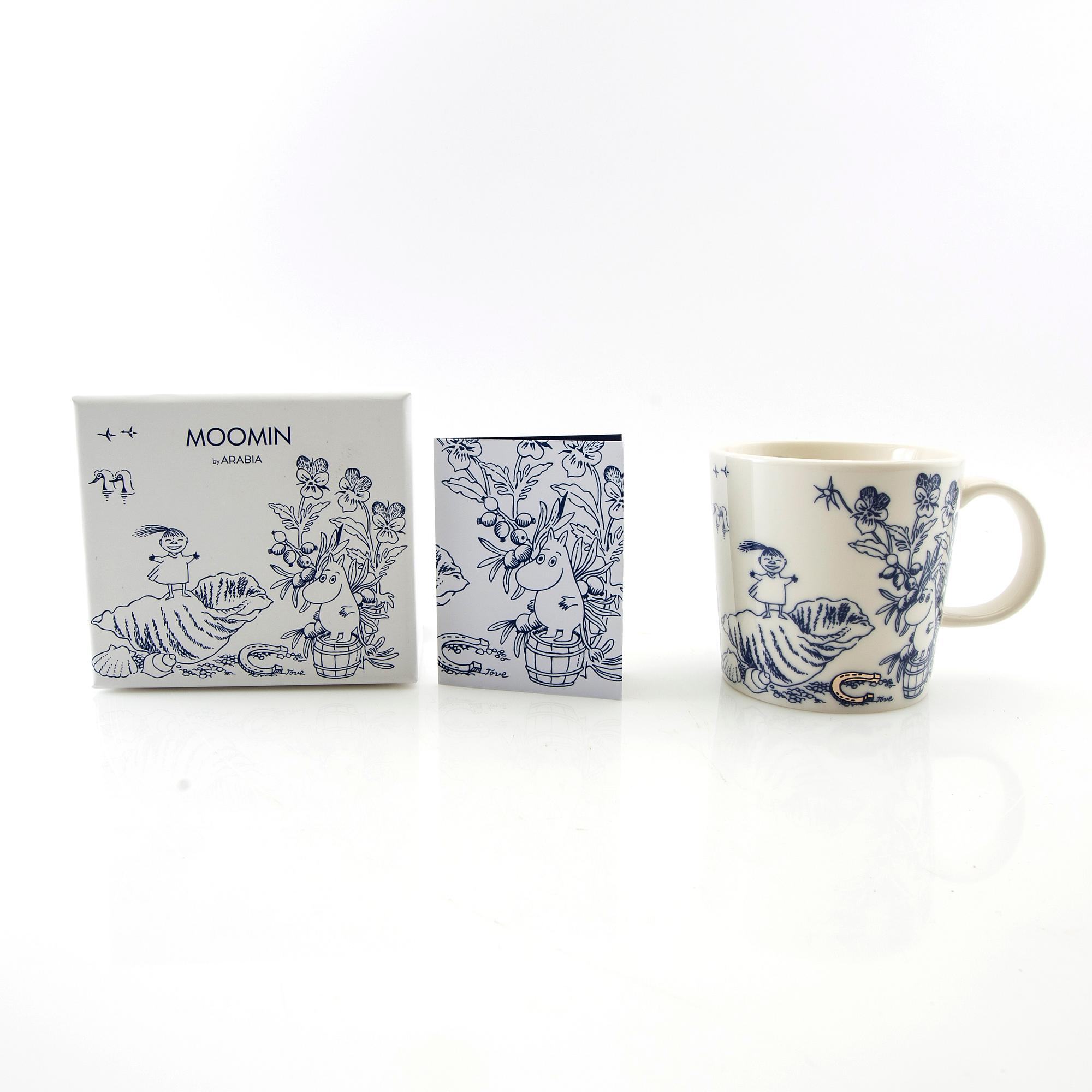 Muminmugg "Havsbris platina" Mumindagen 2023, Arabia.