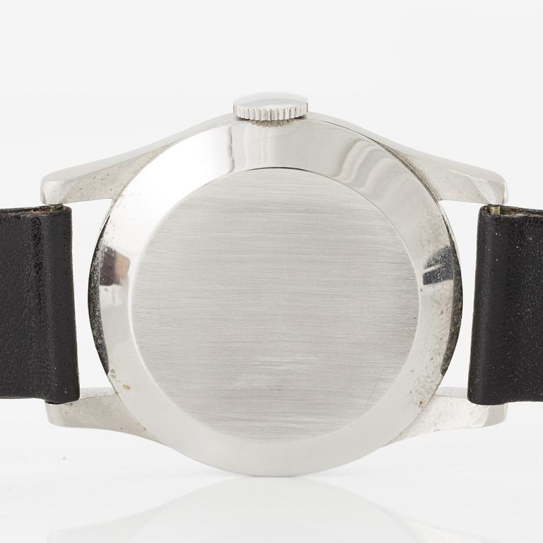 Vacheron & Constantin, "Guilloché Dial", "Steel Case", ca 1950.