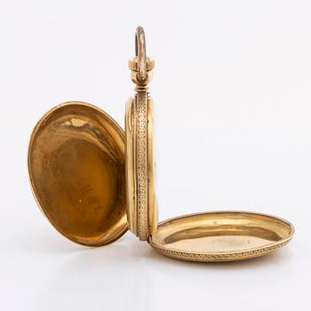 PATEK PHILIPPE & Cie, för A H Rodanet Paris, fickur, savonett, 47 mm, ca 1870.