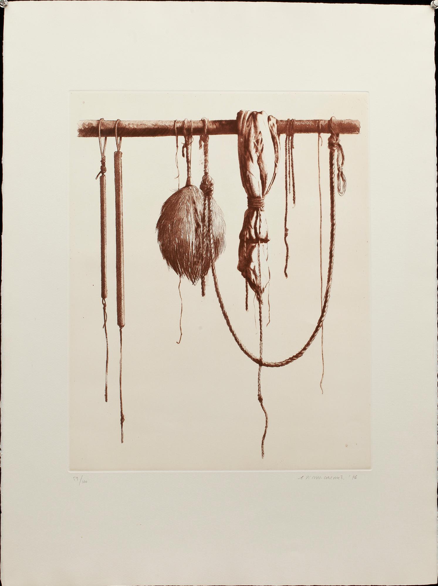 GERARD TITUS-CARMEL, 7 st, färglitografier, sign, dat och numr.