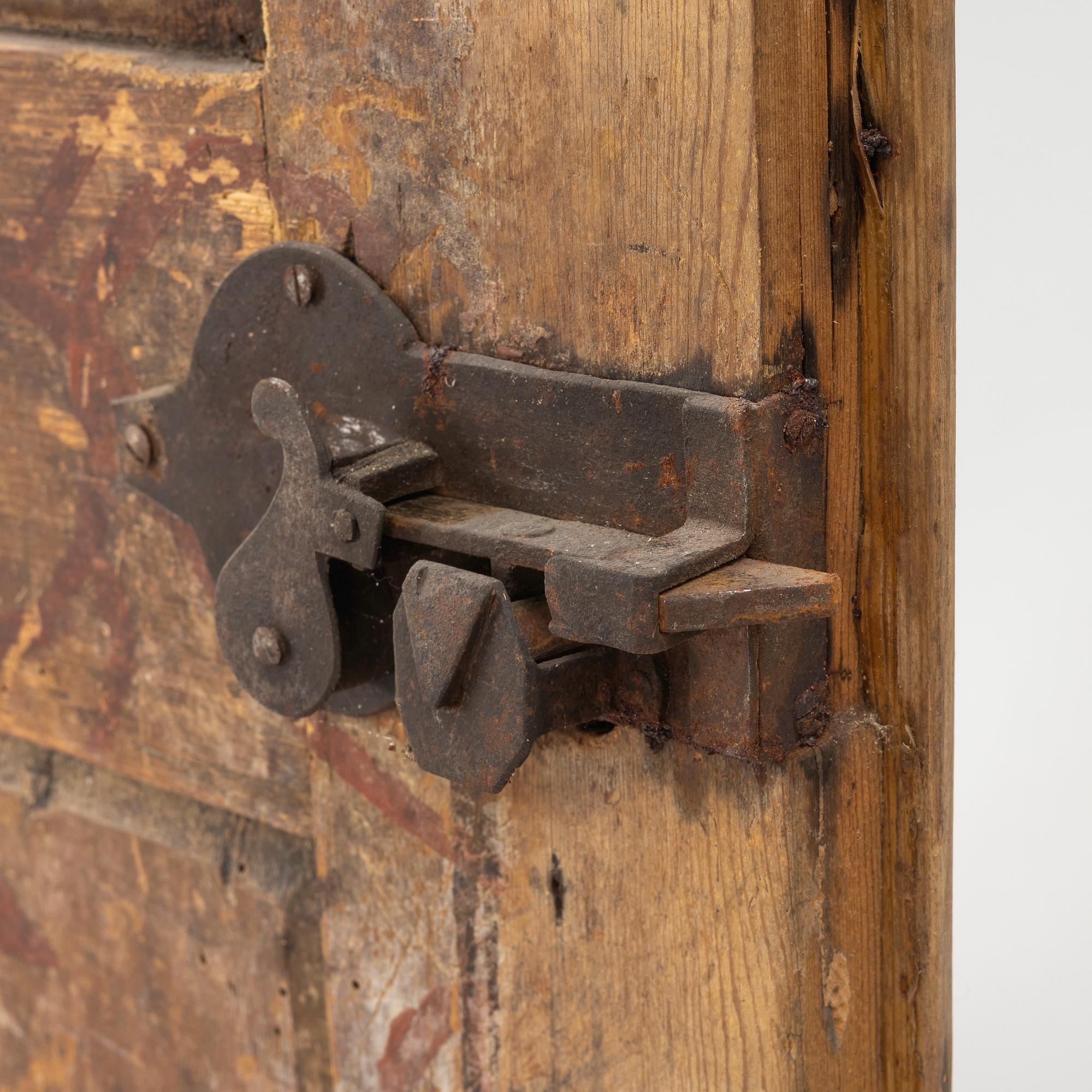 A Swedish provincial cabinet, dated 1753.