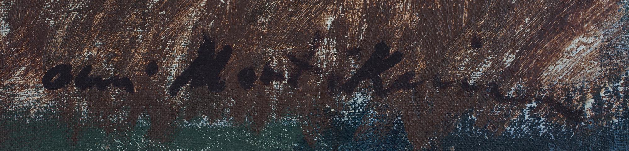 OLAVI MARTIKAINEN, olja på duk, signerad.