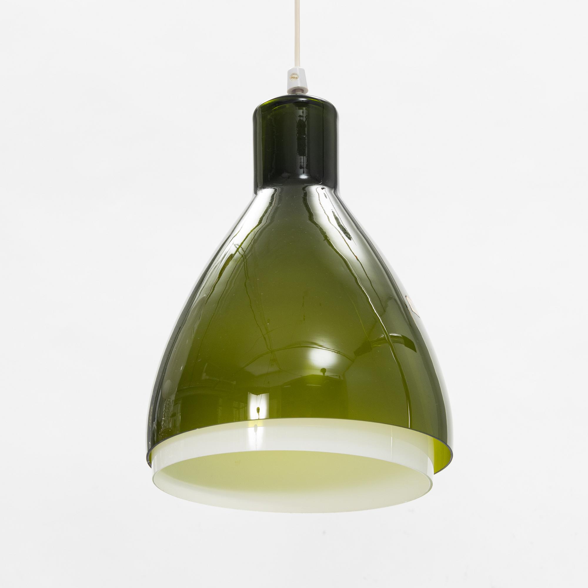 A ceiling lamp, FM Möbler, Denmark. Mid 1900's.